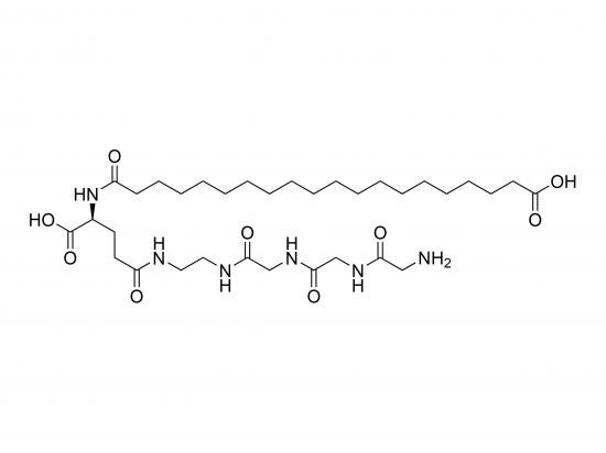 HO-Ara-Glu(Eda-Gly-Gly-Gly-NH2)-OH